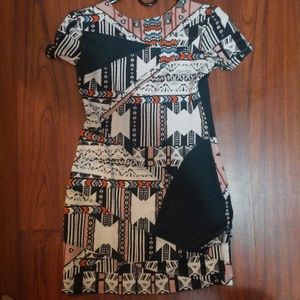 Jessica Hart Pencey Standard Mosiac Dress